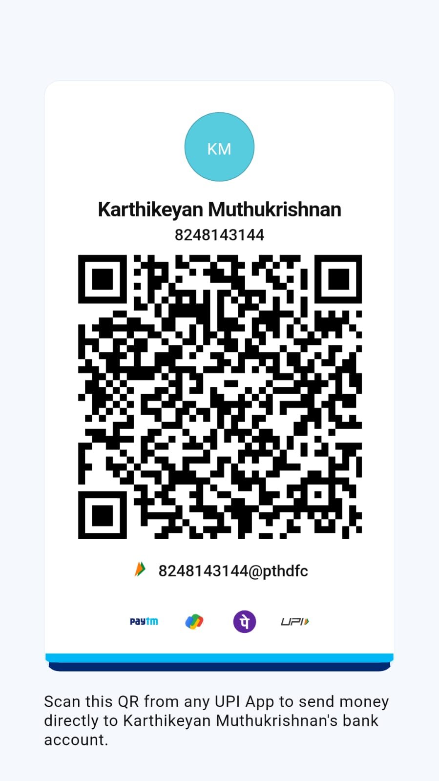 UPI QR Code